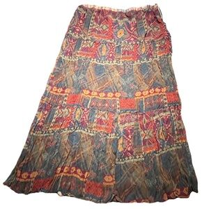NWT Double D Ranch Full Western Skirt, XL